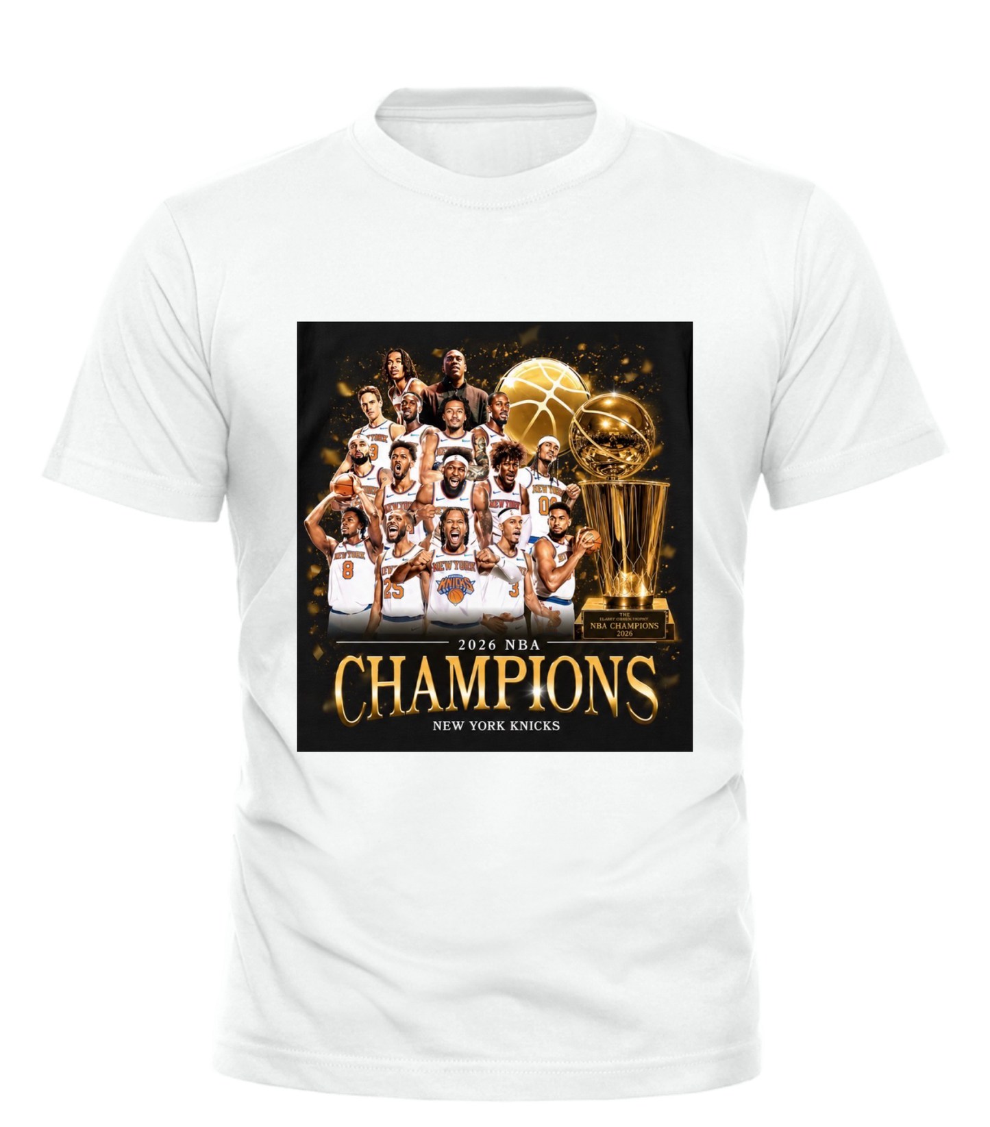 New York Knicks 2026 NBA Champions Legends Tribute T-Shirt