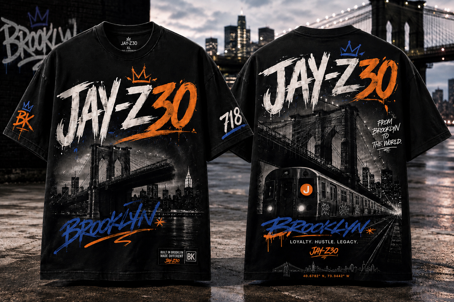 Brooklyn-inspired 30th Anniversary hip-hop design