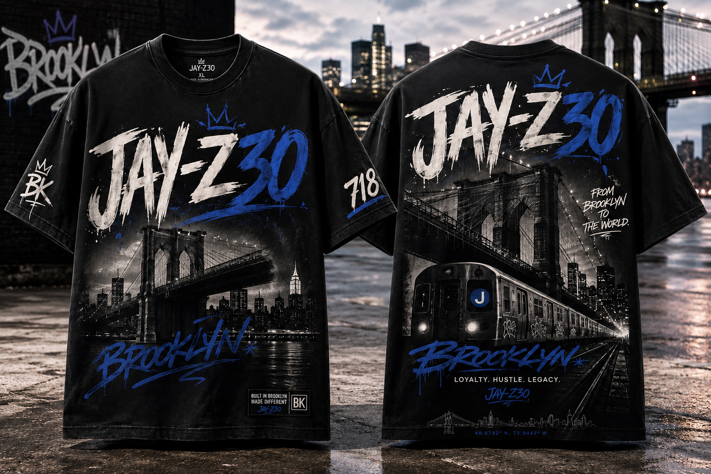 Brooklyn-inspired 30th Anniversary hip-hop design